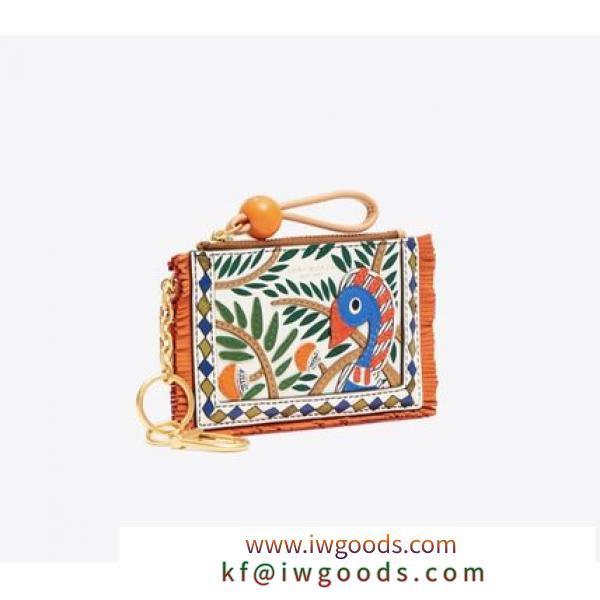 Tory Burch コピーブランド TOUCAN CARD CASE KEY RING iwgoods.com:tbmway