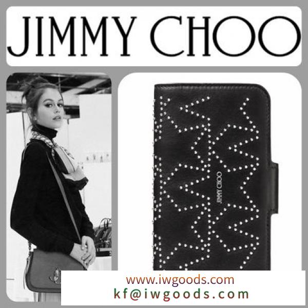【JIMMY CHOO コピー品】MYDRA PLUS スナップボタン式開閉 iPhoneケース iwgoods.com:7i4f8n