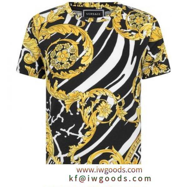 2019AW VERSACE ブランドコピー BKGDバロックTシャツ(-140cm) iwgoods.com:yfehgh