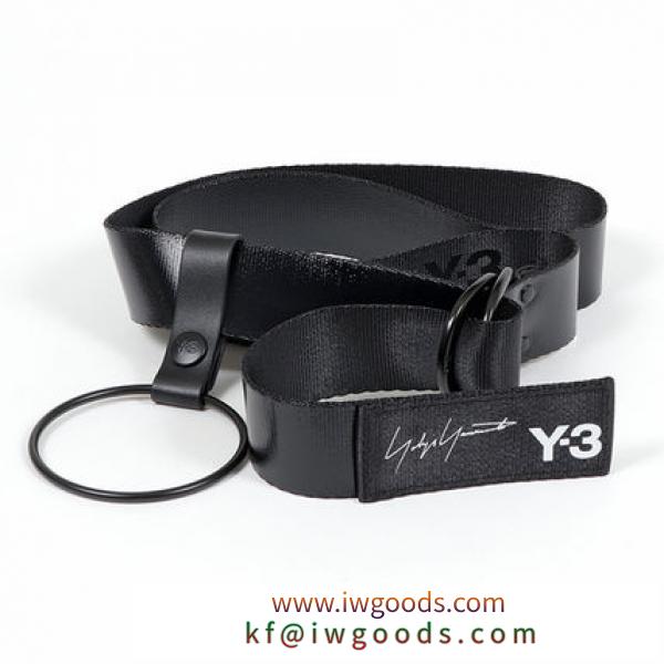 Y-3 ブランド コピー adidas キーリング付き Dカン 偽ブランドベルト FH9337 HOOK BELT iwgoods.com:xyhqu1