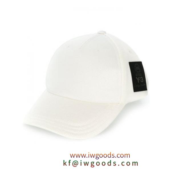 // Y-3 コピーブランド // BADGE CAP White ブランド コピー CY4550 バッジ キャップ ホワイト iwgoods.com:krng5r