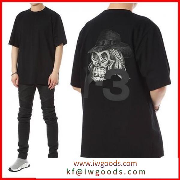 ☆Y-3 偽ブランド☆Skull T-Shirt ☆﻿コピー品・安全発送☆ iwgoods.com:5yzq0a