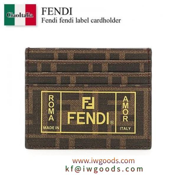 FENDI 激安スーパーコピー FENDI 激安スーパーコピー label cardholder iwgoods.com:gbfrdx