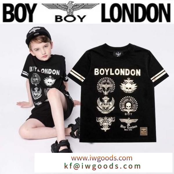 BOY LONDON ブランド コピー(ボーイロンドン スーパーコピー)☆Kids ロゴ半袖Tシャツ2色 iwgoods.com:9pbpsv