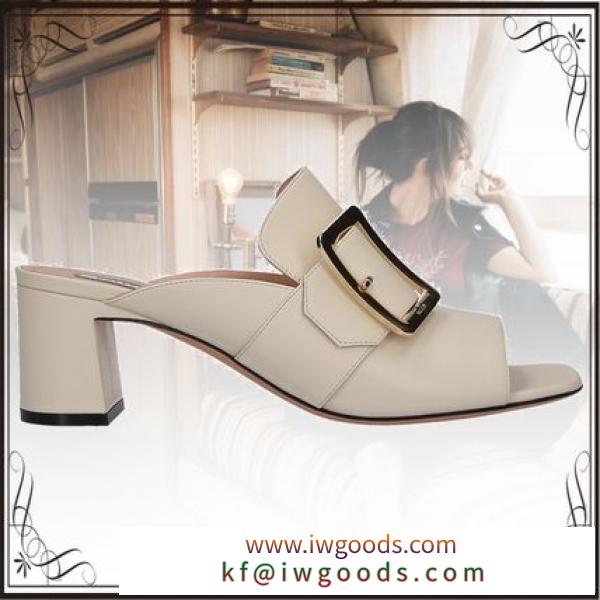 関税込◆Janaya mule sandals in smooth leather iwgoods.com:a9ggzs