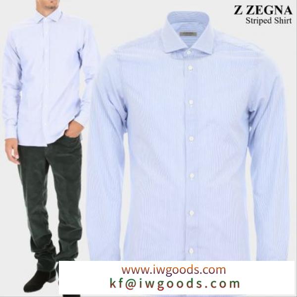 Z Zegna コピー商品 通販　Striped Shirt iwgoods.com:v7ulkq