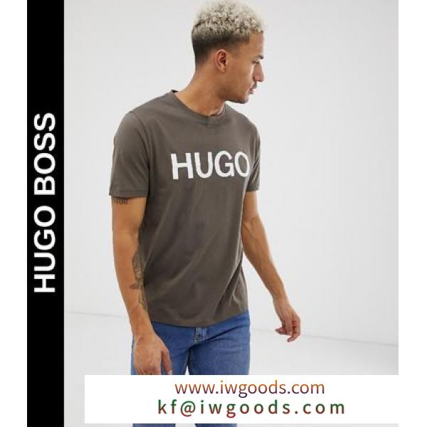 送料込★Hugo BOSS コピーブランド★Dolive-U3 logo Tシャツ/Khaki iwgoods.com:c1vsxl