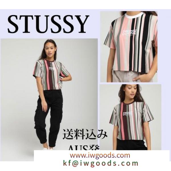 『STUSSY コピー品』2019SS 人気クロップド丈　Tシャツ iwgoods.com:grxxk3