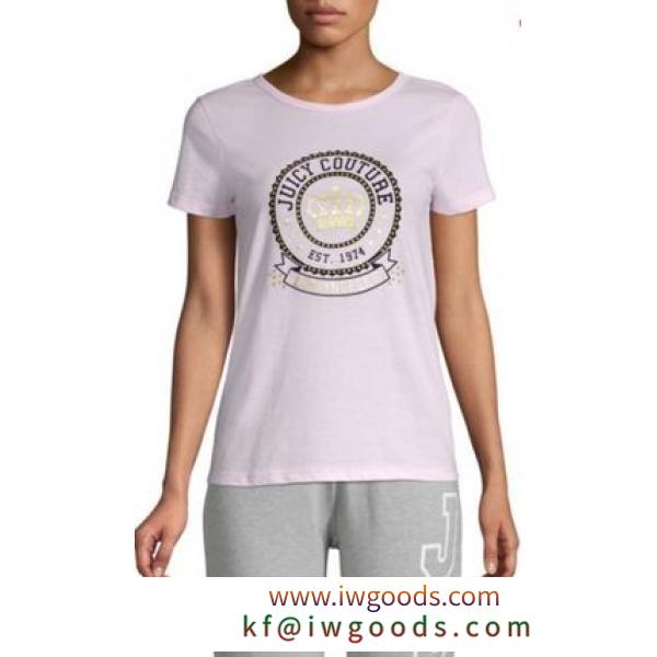 【関税込み】JUICY COUTURE スーパーコピー★Crown Logo Tee★Tシャツ iwgoods.com:ixlm81