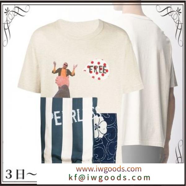 関税込◆mixed fabric T-shirt iwgoods.com:lukb5y