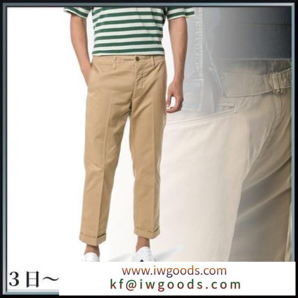関税込◆ cropped chino trousers iwgoods.com:bm71fv