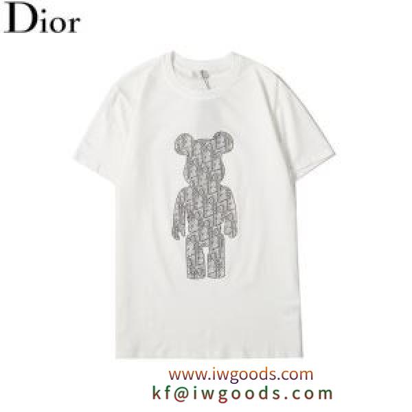 シンプルなファッション ディオール2色可選  DIOR  2020モデル 半袖Tシャツ スタイルアップ iwgoods.com TnG5ji