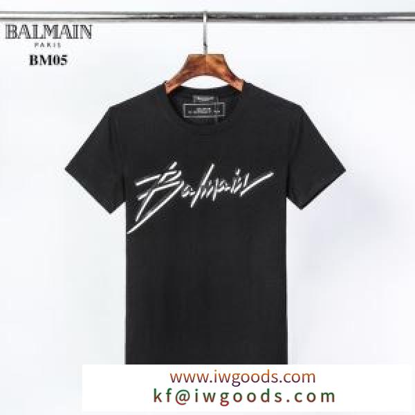 Balmain t-shirt with embroidered logoバルマン Ｔシャツ スーパーコピー 通販 快適な着心地2020トレンド人気新作 iwgoods.com 0jm0Di