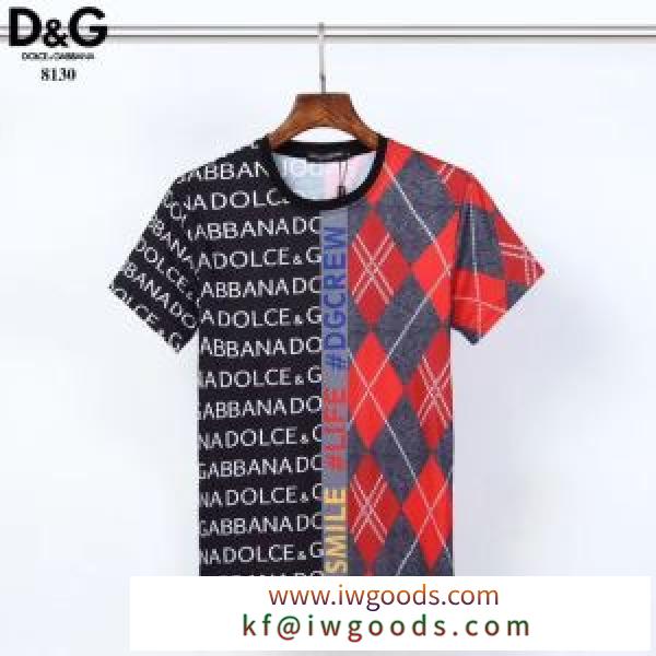 どのアイテムも手頃な価格で 半袖Tシャツ ストリート系に大人気 ドルチェ＆ガッバーナ Dolce&Gabbana iwgoods.com KP1fqi