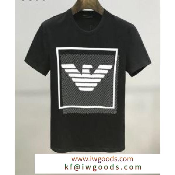 普段のファッション 半袖Tシャツ2色可選  20SS☆送料込 アルマーニ ARMANI 大人気のブランドの新作 iwgoods.com SzW1Tz