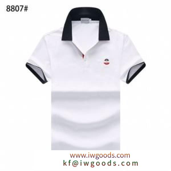 幅広いアイテムを展開 半袖Tシャツ3色可選  非常にシンプルなデザインな モンクレール MONCLER iwgoods.com Pf4nyu
