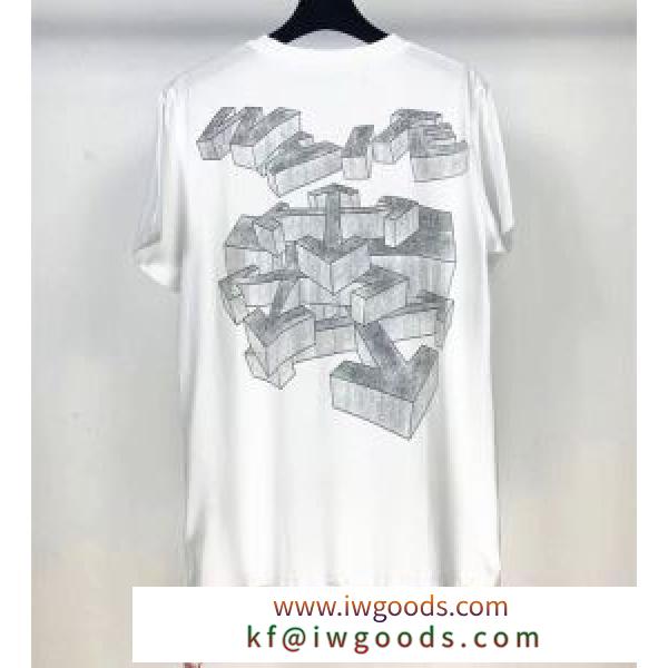 2020年春夏コレクション 半袖Tシャツ 3色可選 限定品が登場 Off-White オフホワイト 最先端のスタイル iwgoods.com K9D8fC