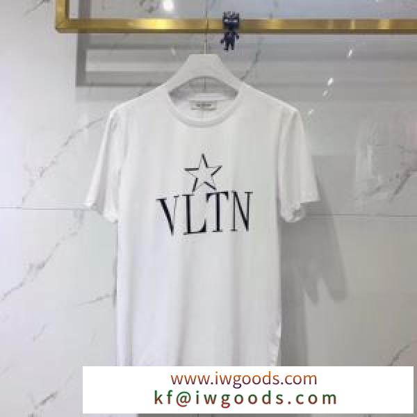 2色可選  ヴァレンティノ VALENTINO 飽きもこないデザイン 半袖Tシャツ人気は今季も健在 iwgoods.com C8v0Hr