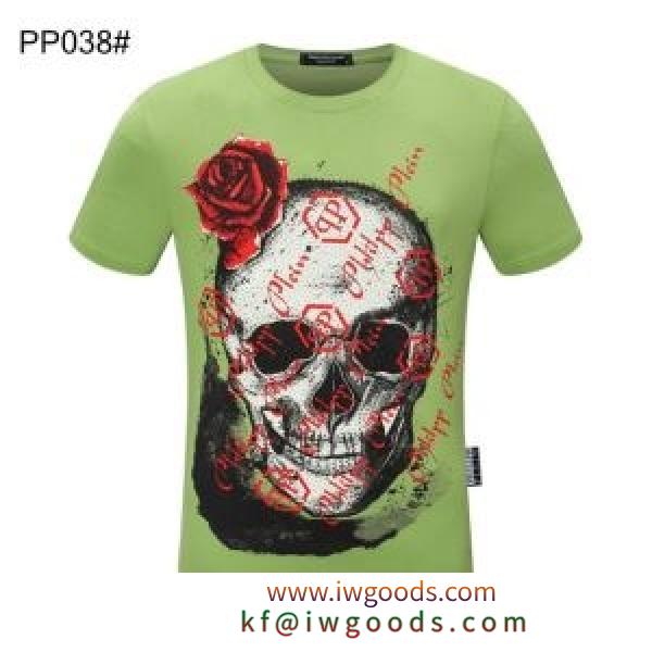 フィリッププレイン 2020おすすめしたい 多色可選   PHILIPP PLEIN 主役級トレンド商品 半袖Tシャツ iwgoods.com OnKbCC