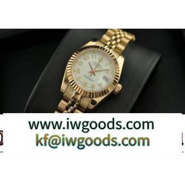 デザイン性の高い フェイス/時計の文字盤 ロレックス ROLEX 自動巻き ムーブメント ローズゴールド ベルト 白文字盤 2021 ロレックスブランドコピー 女性用腕時計 iwgoods.com H991XD