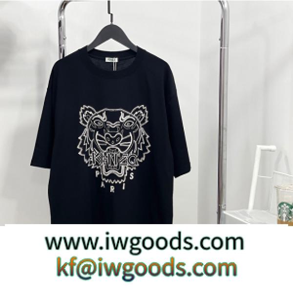 2022最新★KENZO tシャツ新作ケンゾー スーパーコピー夏の着こなし半袖服洗練されたオーバーサイズ iwgoods.com rOLDem