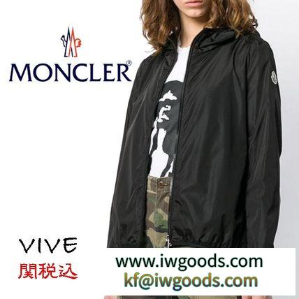 関税込 MONCLER スーパーコピー フーディライトジャケット  Vive ブラック iwgoods.com:mi9w1c-3