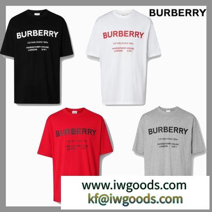 スピード配送！BURBERRY ブランドコピー通販 ホースフェリー ロゴ Tシャツ iwgoods.com:gxsfti-3