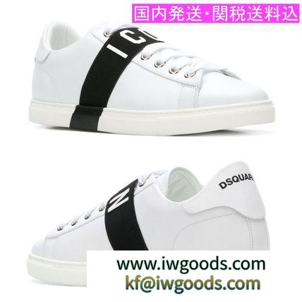DSQUARED2 ブランドコピー通販☆ICON LEATHER SNEAKERS J247 iwgoods.com:hk55i4-3