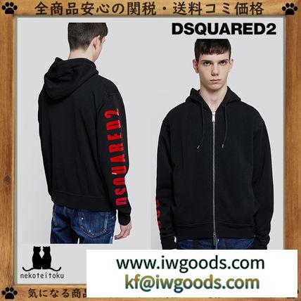 【安心の国内発送】DSQUARED2 偽ブランド Hoodie with logo iwgoods.com:ngbkec-3