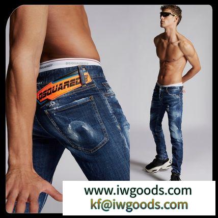 ●関税・送料込●DSQUARED2 スーパーコピー Medium Easy Wash Slim Jeans メンズ iwgoods.com:jcajwt-3