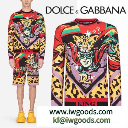 国内発送 DOLCE&Gabbana ブランド コピー◆新作 Super Heroプリント スウェット iwgoods.com:b6pc1v-3