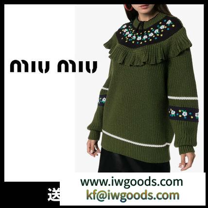■MIU MIU 新作■フローラルセーター iwgoods.com:xnch10-3