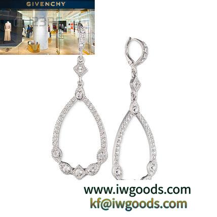 特価！GIVENCHY 激安スーパーコピー Silver-Tone Crystal Open Drop ピアス iwgoods.com:5i0g4p-3