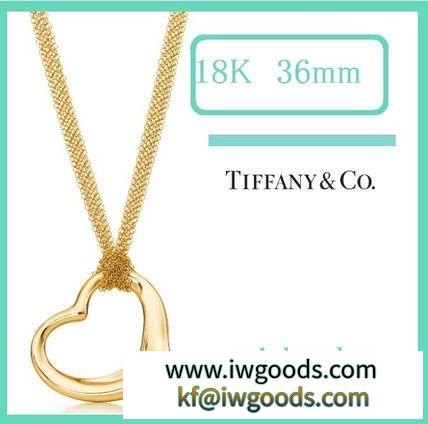 【ブランド コピー Tiffany & Co】Elsa Peretti Open Heart pendant in 18k 36mm iwgoods.com:e2x2vm-3