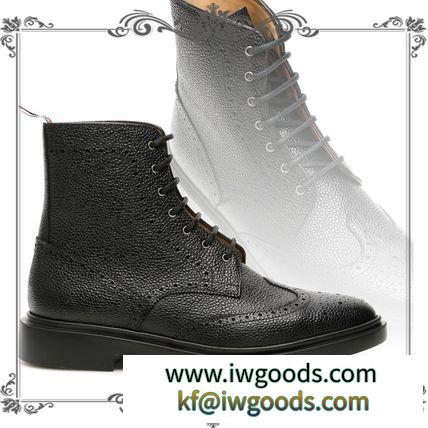 関税込◆Thom BROWNE ブランドコピー商品 WING 偽物 ブランド 販売tip Boots iwgoods.com:arngj2-3