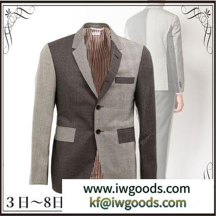 関税込◆notched lapel patterned blazer iwgoods.com:o3tyhm-3