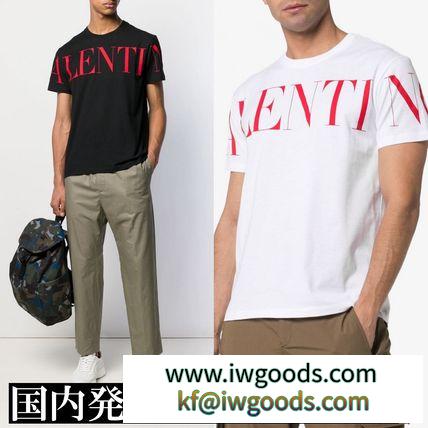 VALENTINO ブランド コピー  ロゴ Tシャツ ２色 iwgoods.com:0kgxs1-3