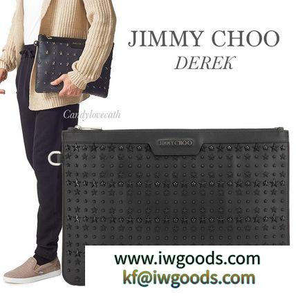 JIMMY CHOO スーパーコピー レザー DEREK クラッチ DEREKLXA_BLACK iwgoods.com:hhg5r2-3