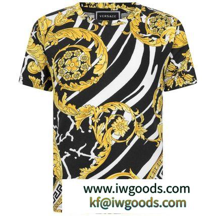 2019AW VERSACE ブランドコピー BKGDバロックTシャツ(-140cm) iwgoods.com:yfehgh-3
