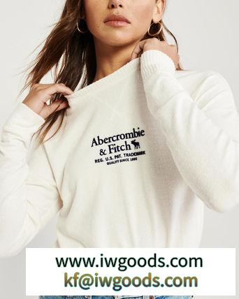 【Abercrombie&Fitch ブランドコピー通販】SOFT COZY LOGO TEE☆ソフト長袖Tシャツ iwgoods.com:9scy68-3