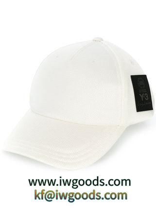 // Y-3 コピーブランド // BADGE CAP White ブランド コピー CY4550 バッジ キャップ ホワイト iwgoods.com:krng5r-3