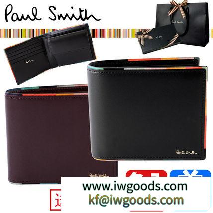 ポールスミス ブランド 偽物 通販 Paul Smith ブランドコピー 二つ折り財布 名入れ可能 メンズ iwgoods.com:zoxbx8-3