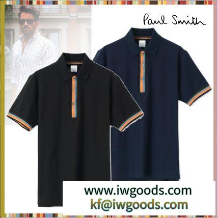 【2-5日発】 PaulSmith ブランド コピー アーティストストライプ ポロシャツ 2色 iwgoods.com:r0ztjx-3