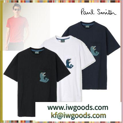 【2-5日発】お洒落 PaulSmith ブランド コピー "DINO"ポケット Tシャツ 3色 iwgoods.com:8gpdxa-3