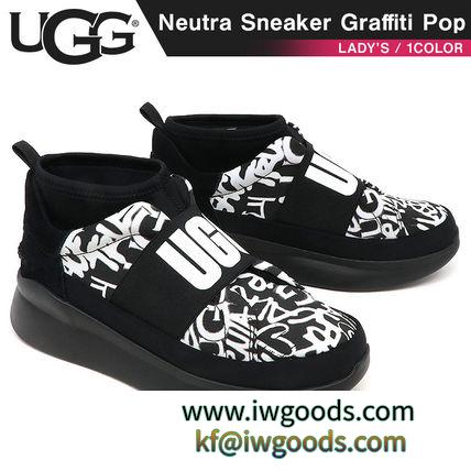 【即発】UGG スーパーコピー NEUTRA SNEAKER GRAFFITI POP スニーカー iwgoods.com:exqt4q-3