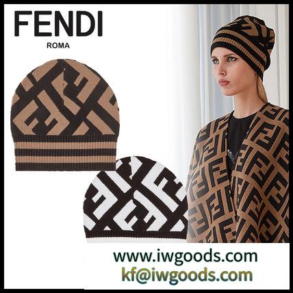 すぐお届け FENDI コピー商品 通販 フェンディ ブランド 偽物 通販 18AW FFロゴ マルチカラーニット帽 iwgoods.com:s3q0wc-3