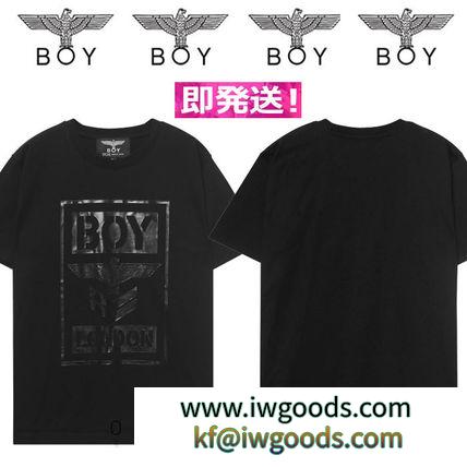 BOY LONDON 激安スーパーコピー(ボーイロンドン 偽ブランド)/stock sale  logo print Tシャツ iwgoods.com:pzy16j-3
