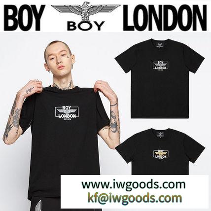 BOY LONDON ブランド コピー(ボーイロンドン ブランドコピー通販)男女兼用スクエアロゴ半袖Tシャツ2色 iwgoods.com:bgabrz-3