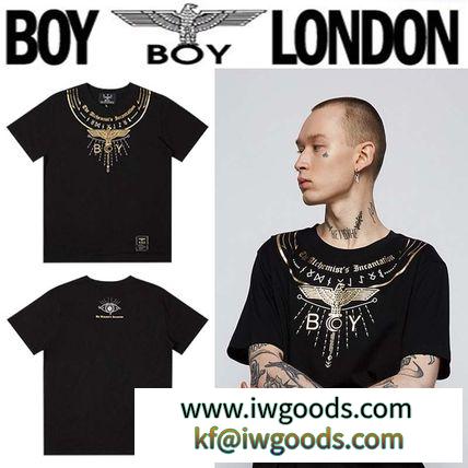 BOY LONDON コピー品(ボーイロンドン 激安スーパーコピー)/ネックラインロゴ半袖Tシャツ iwgoods.com:680oxb-3