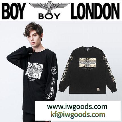 BOY LONDON ブランドコピー★LEAVE THE BOY ALONE腕ロゴ長袖Tシャツ2色 iwgoods.com:6ue7kg-3